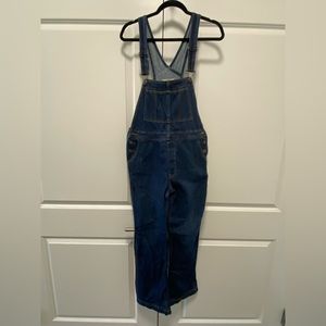 Free people size 27 denim overalls